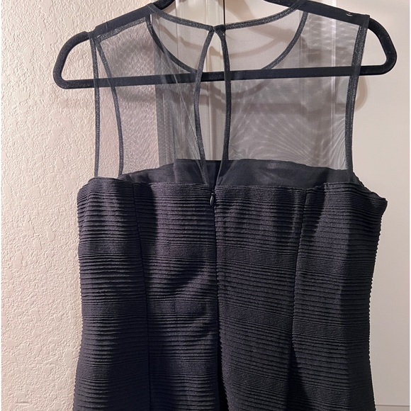 London Times fit and flare knit sleeveless cocktail dress - Picture 3 of 5